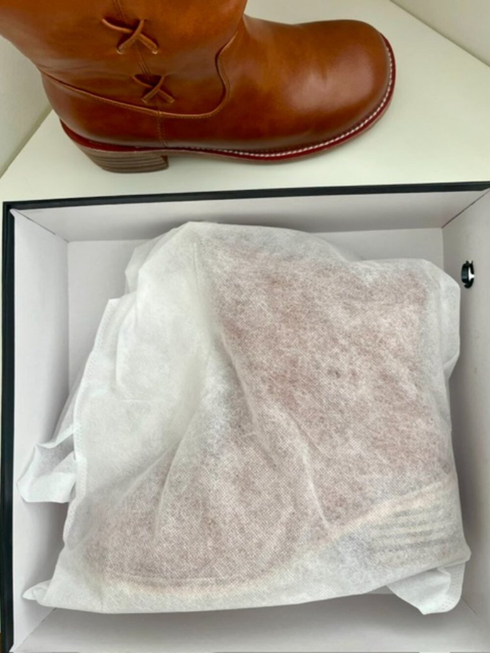 NWT Riding Boots with Lace Up Detail and Chunky Heels | Size 7 - Picture 6 of 6